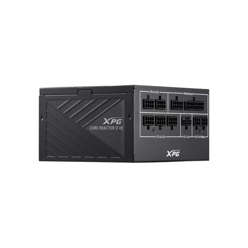Power SupplyADATAXPG CORE REACTOR II VE850 WattsEfficiency 80 PLUS GOLDCOREREACTORIIVE850G-BKCEU