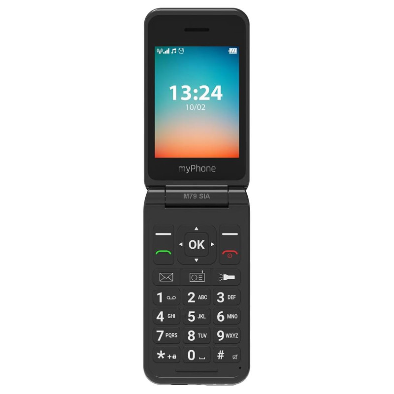 myPhone FLIP LTE zila - Mobilais telefons Halo FLIP LTE