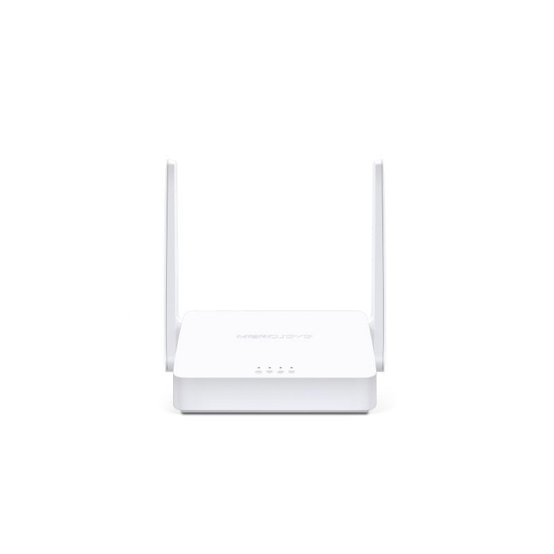 MERCUSYS Wireless Router300 MbpsIEEE 802.11bIEEE 802.11gIEEE 802.11n2x10 / 100MLAN \ WAN ports 1Number of antennas 2MW