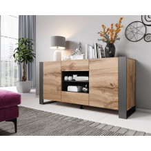 Cama komoda WOOD wotan ąžuolas / antracitas Cama komoda WOOD wotan ąžuolas / antracitas