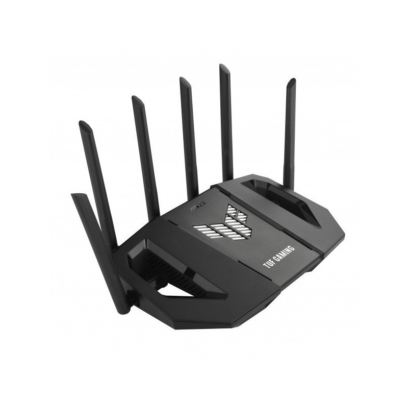 Asus TUF-BE9400 Tri-Band WiFi 7 Gaming Router EU+UK 802.11ax 688 / 2885 / 5764 Mbit / s Ethernet LAN (RJ-45) ports 3 Mes