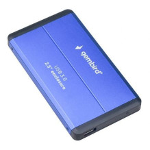 Gembird EE2-U3S-2-B storage drive enclosure 2.5" USB 3.0 HDD enclosure Blue