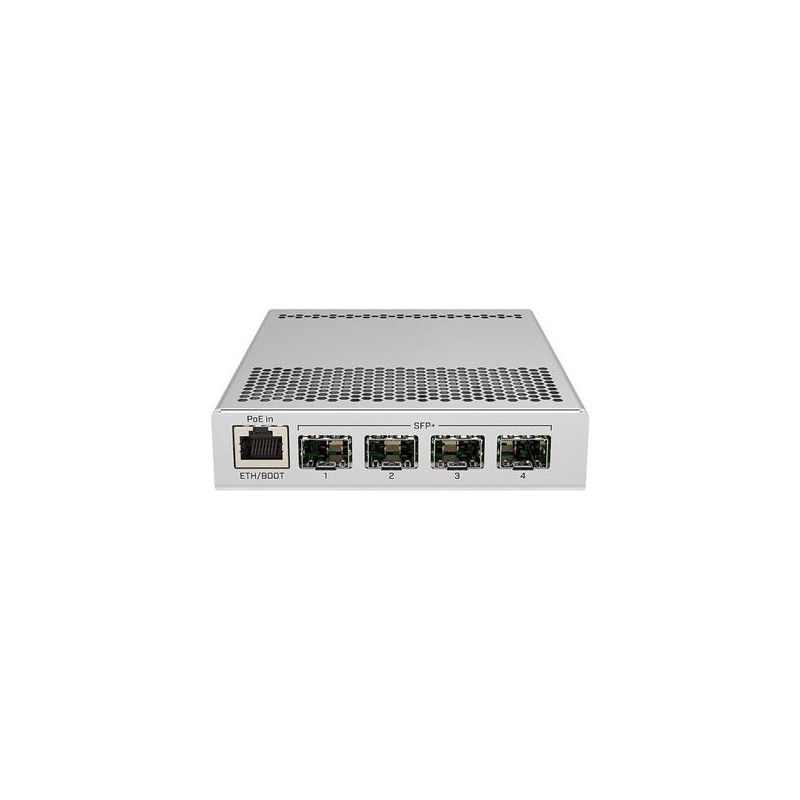 MikroTik Switch CRS305-1G-4S+IN PoE 802.3 af and PoE+ 802.3 at Managed Desktop 1 Gbps (RJ-45) ports quantity 1 SFP+ port