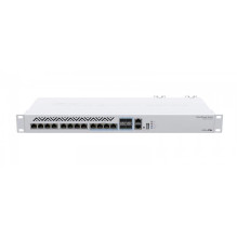 MikroTik Cloud Router Switch 312-4C+8XG-RM with RouterOS L5 1U rackmount Enclosure 2000001081204