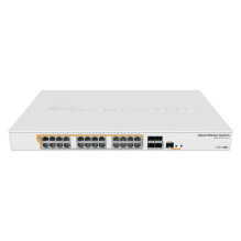 MikroTik CRS328-24P-4S+RM Gigabit Ethernet POE / POE+ router / switch PoE / Poe+ ports quantity 24 Power supply type Sin