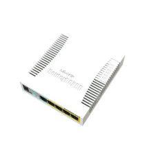 MikroTik Cloud Router Switch RB260GSP 1000 Mbit / s Ethernet LAN (RJ-45) ports 5 Desktop