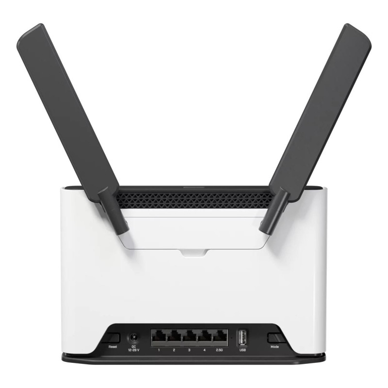 Wireless RouterMIKROTIKChateau LTE7 axWi-Fi 6 (802.11ax)SIM card slot Yes3G Yes4xLAN portsUSB port YesG+5HAXD2HAXD-TC&am