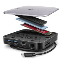 HMC-UFO USB hub 9in1 10Gbps...