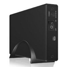 IcyBox External 3 5'' HDD / SSD Case SATA III USB 3.1 Type-C Black
