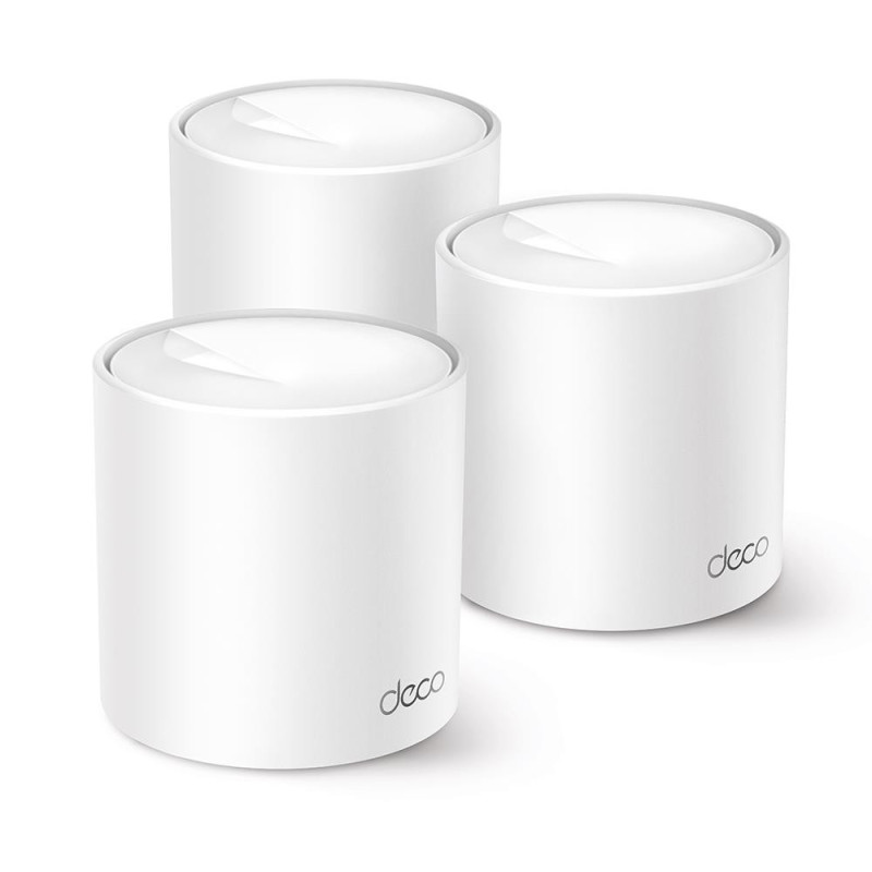 Wireless RouterTP-LINKWireless Router1500 MbpsMeshWi-Fi 61x10 / 100 / 1000M1x2.5GbEDHCPDECOX10(3-PACK)