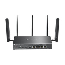 Omada 4G+ Cat6 AX3000 Gigabit VPN Gate with 4-Port PoE+PORT: 1 times Gigabit SFP WAN / LAN Port 1 times Gigabit RJ45 WAN