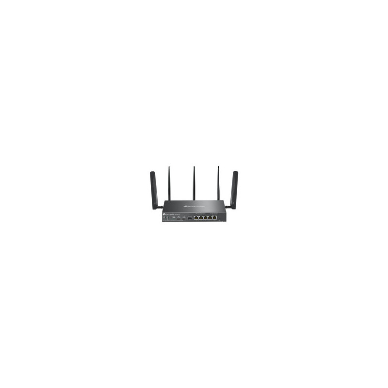 Omada 4G+ Cat6 AX3000 Gigabit VPN Gate with 4-Port PoE+PORT: 1 times Gigabit SFP WAN / LAN Port 1 times Gigabit RJ45 WAN