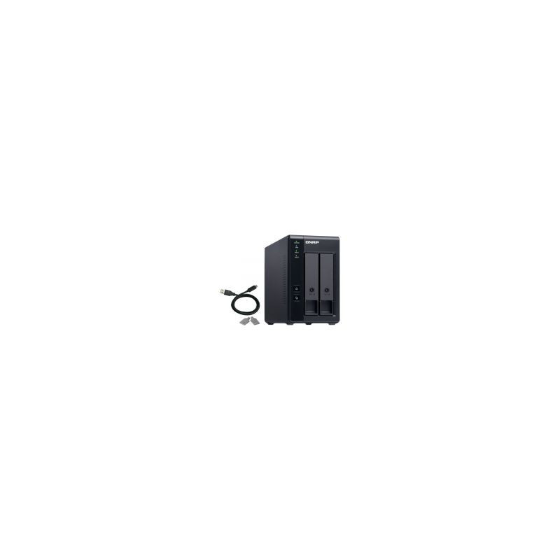 QNAP TR-002 expansion enclosure drive enclosure (black RAID support)