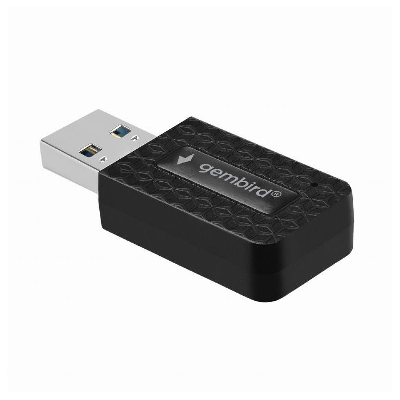 Gembird WNP-UA1300-03 Compact dual-band AC1300 USB Wi-Fi adapter