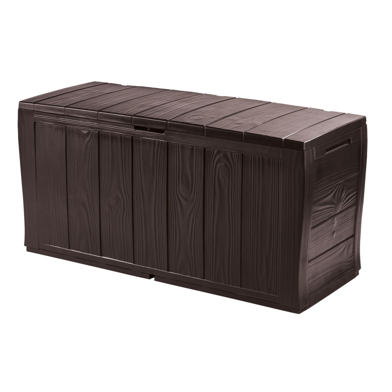Keter Sherwood Storage Box saugojimo kaste 270L brūna 29198596590