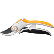 Fiskars Plus PowerLever bypass secateurs metal P751 (orange / black)