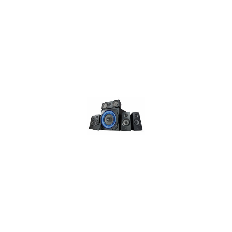 Trust GXT 658 Tytan 5.1 90 W Black 5.1 channels