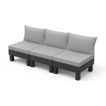 Keter Darza divans trisvietigs Elements 3 Seater peleks / gaisi peleks 8711245158020
