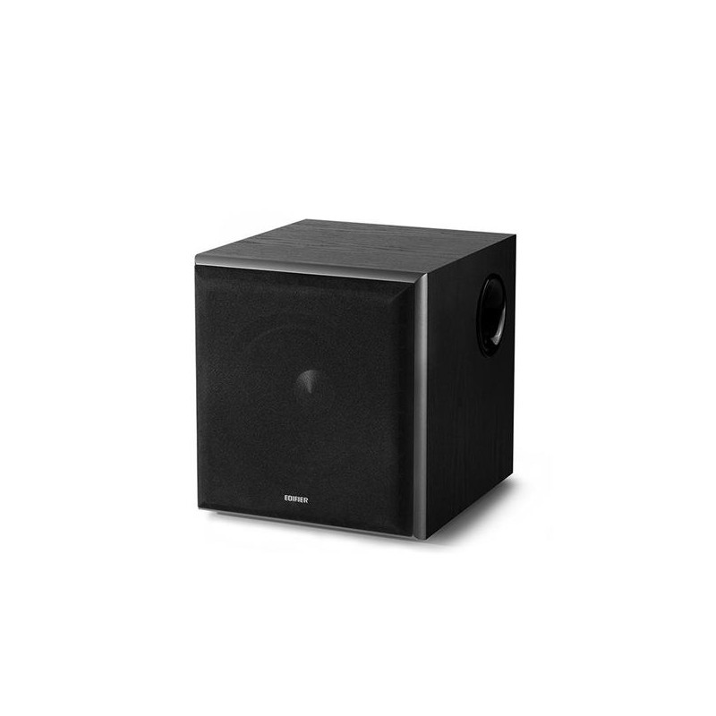 Edifier Powered Subwoofer T5 Stereo RCA in Stereo RCA out Black 70 W (Nedaudz boj. iepak.)