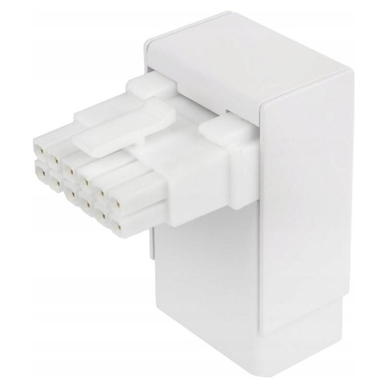 Kolink Core Pro 12V-2x6 90 Degree Adapter - Typ 2 weis