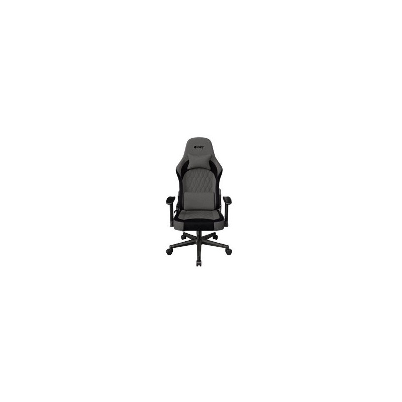 Fury Fabric Nylon Wood Metal Gaming Chair Shinai S8 Gray