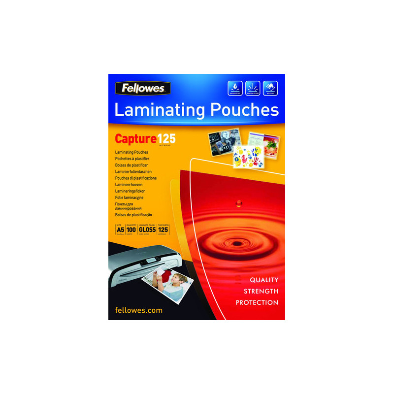 Laminating pouch 125 154x216 mm - A5 100 pcs