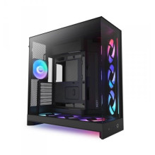 NZXT H9 Flow RGB+ (2025) - All Black Dual-Chamber Mid-Tower Case