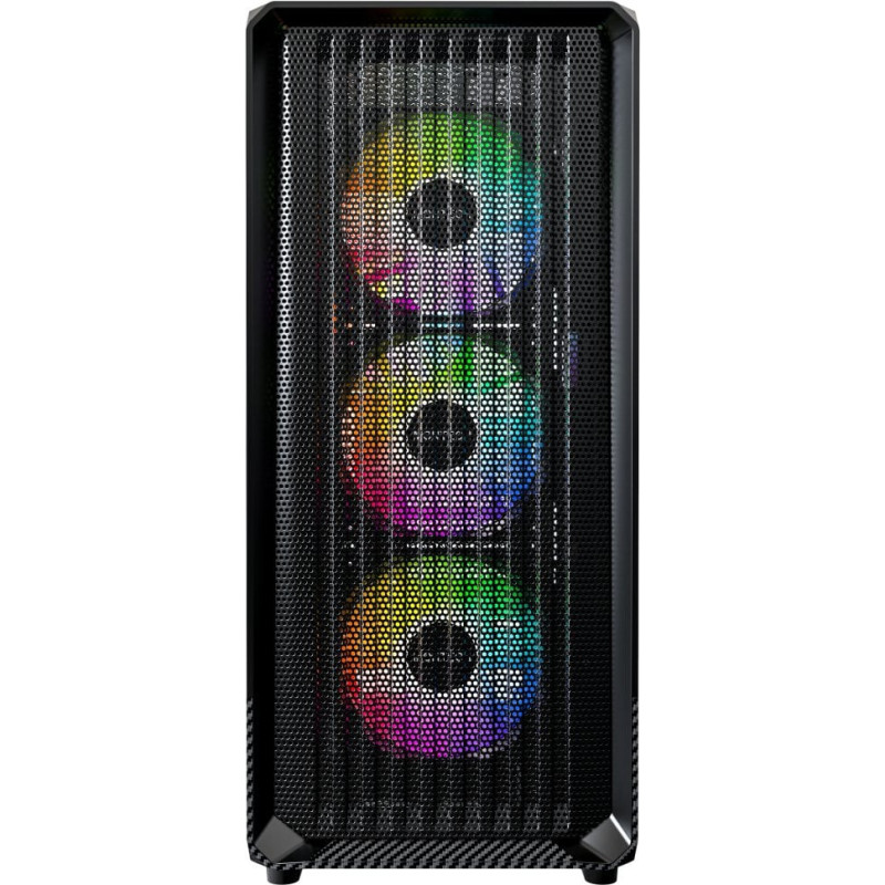 CaseMONTECHX5MidiTowerCase product features Transparent panelNot includedColour BlackX5(B)