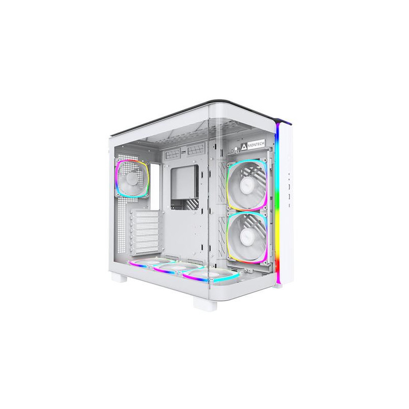 Montech KING 95 PRO Midi-Tower Tempered Glass ARGB - white
