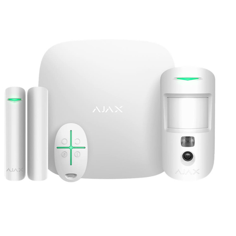 ALARM SECURITY STARTERKIT CAM / HDR WHITE 156253 AJAX 156253 (4823114083426)