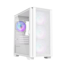 Montech AIR 100 ARGB Micro-ATX Tempered Glass - weis