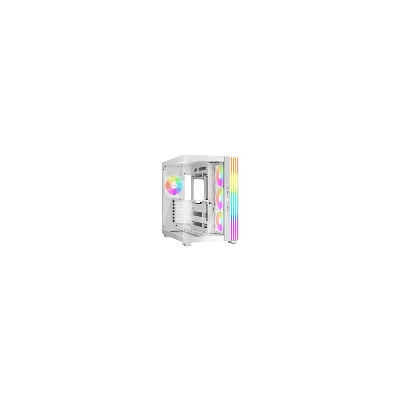 be quiet! Light Base 600 LX Midi-Tower Tempered Glass ARGB - weis