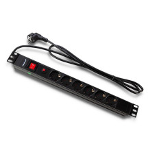 Qoltec RACK 19'' 16A 1U PDU...