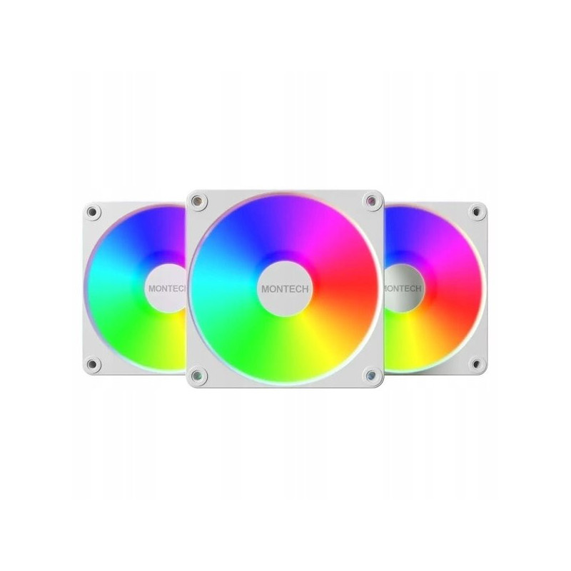 CASE FAN 120MM GF120 V2 / ARGB PWM 3I1(W) MONTECH