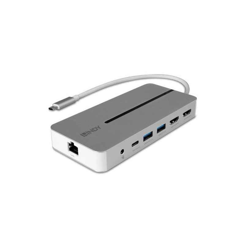 LINDY DST-Mx Duo USB C 4K Mini Laptop / Macbook Dockingstatio