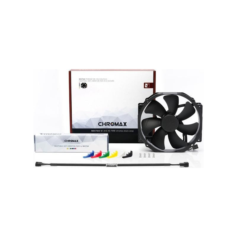 Noctua NF-A15 HS-PWM chromax.black.swap Computer case Fan(Nedaudz Boj. Iepak.)