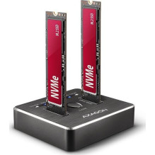AXAGON ADSA-M2C NVMe CLONE...
