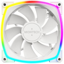 CASE FAN 120MM / RX120 PWM WHITE 3 IN 1 MONTECH