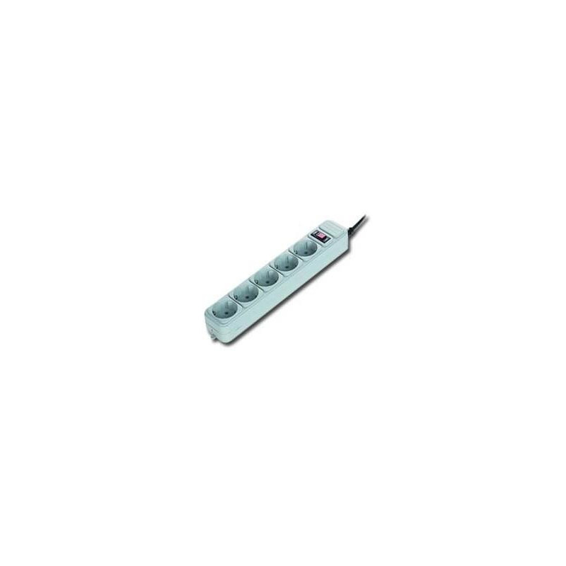Gembird SPG3-B-6C PURE POWER - surge protector Output Connector Qty 5 1.8 m Grey