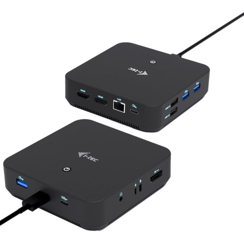 USB-C DP Dual HDMI Docking Station with Power Delivery 100 W