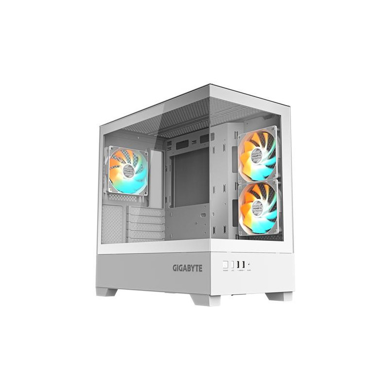 GIGABYTE case GB-C201PI Mid tower 2xUSB 3.0 3x 120mm ARGB Fan bila