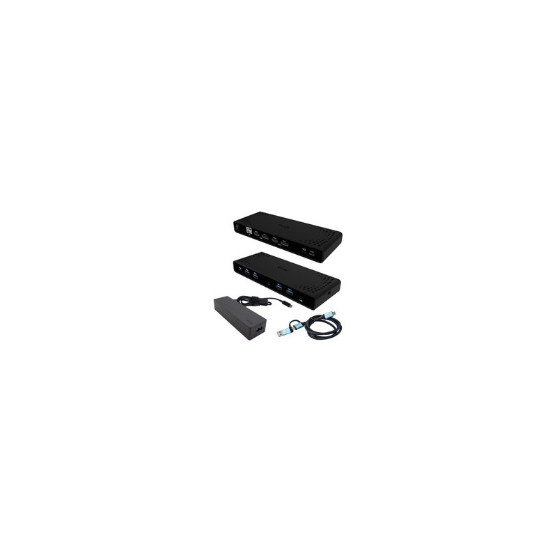 i-tec Universal Dual 4K Display Docking Station + Power Delivery 85W 8595611707179
