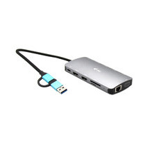 I-TEC USB-C Metal Nano Dock 3xDisplay+PD