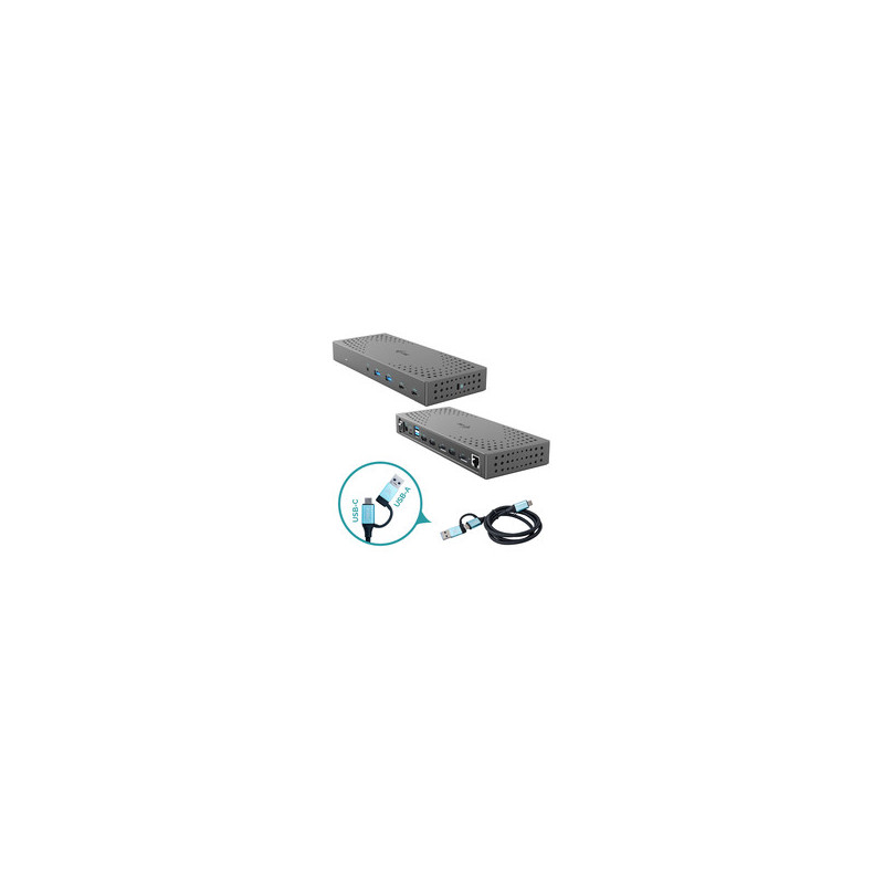 I-TEC USB3.0 / USB-C / TB 3x4K Dock G2 PD100