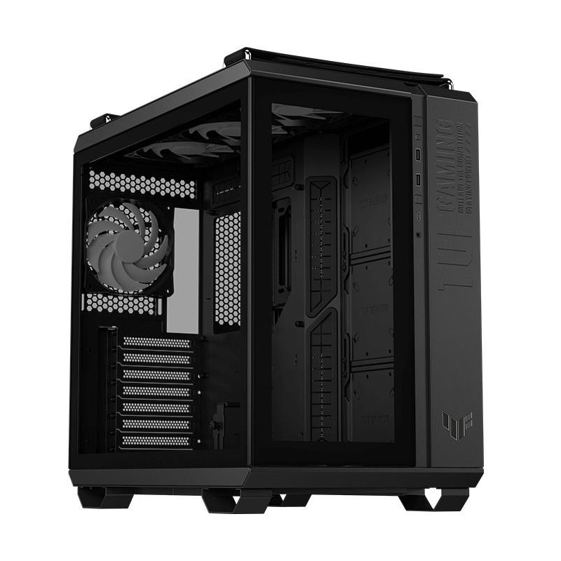 CaseASUSGT502 PLUSMidiTowerNot includedATXMicroATXMiniITXColour BlackGT502PLUS / BLK / TG / TUFGAM