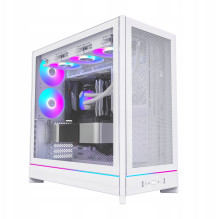 Montech HS01 PRO tower case white tempered glass