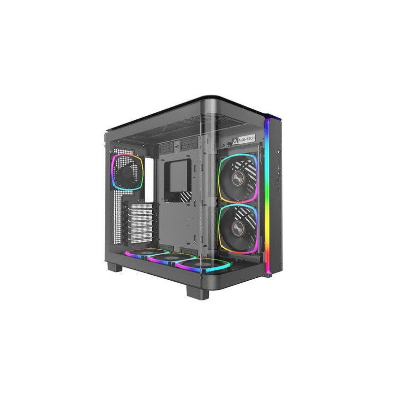 Montech KING 95 PRO Midi-Tower Tempered Glass ARGB - schwarz