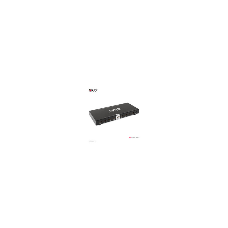 Club3D HDMI Splitter 1 Eingang - 8 Ausgange 4K60Hz UHD retail