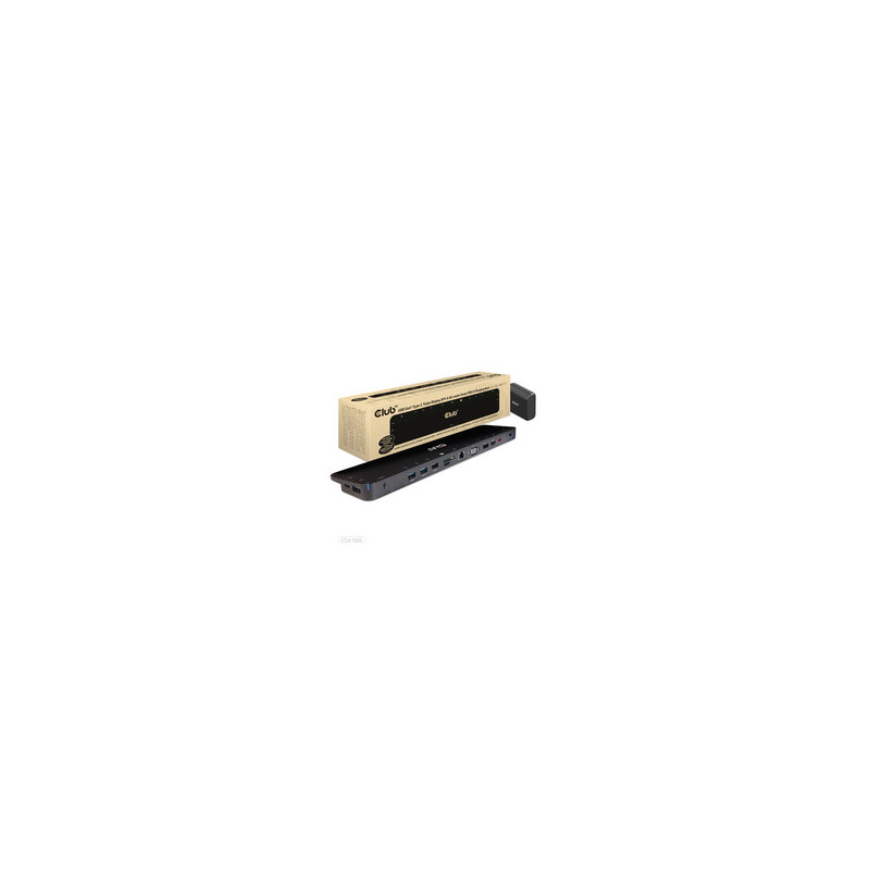 Club3D 4K ChargingDock USB-C -5xUSB3 / DP / HDMI / VGA / LAN 100W retail