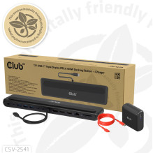 Club3D USB-C 12in1-Dock...